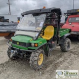 UTV, JOHN DEERE GATOR 850D XUV, DIESEL, DUMP BED, WITH 3000LB WINCH, REMOTE.