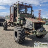 SWAMP BUGGY, 5.7L CHEVROLET GAS ENGINE, AUTOMATIC TRANSMISSION, FRONT BUMPER MOUNTED WINCH. NO BRAKE