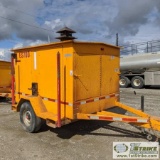 HEATER, ES 700, 700K BTU, 13.5KW KUBOTA DIESEL, TRAILER MOUNTED