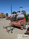 HEATER, FROSTFIGHTER OHV-500, 420000BTU, INDIRECT FIRED, 110V ELECTRIC POWERED, WITH TANK, TRAILER M