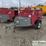 HEATER, 2006 GROUND HEATER E1100, 120V ELECTRIC, WITH FUEL TANK, HOSE REEL, TRAILER MOUNTED