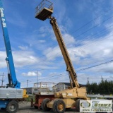 MANLIFT, GROVE MZ 76, DIESEL ENGINE, 600LB CAPACITY, 76FT MAX HEIGHT, 42IN X 72IN