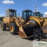 LOADER, 1991 CATERPILLAR IT14B, WITH BUCKET AND FORKS
