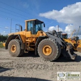 LOADER, 2008 VOLVO L220F, EROPS, QC PLATE. UNKNOWN MECHANICAL PROBLEMS. BUYER MUST LOAD