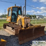 DOZER, 2000 JOHN DEERE 450H LGP, 115 INCH 6 WAY BLADE, EROPS