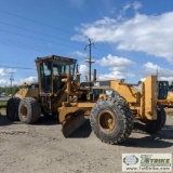 GRADER, 2001 CATERPILLAR 14H, EROPS, 16FT MOULD BOARD, REAR SCARIFIER