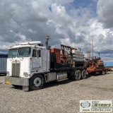 DIRECTIONAL DRILL RIG, DITCH WITCH, JET TRAC, WITH 1997 TANDEM AXLE EQUIPMENT TRAILER, WITH 1984 KEN