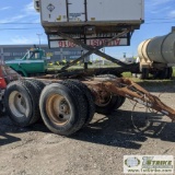 SEMI TRAILER, 5TH WHEEL CONVERTER DOLLY, 6 FT TONGUE