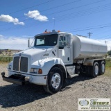 WATER TRUCK, 2007 KENWORTH T300, CATERPILLAR C7 ENGINE, EATON FULLLER TRANSMISSION, VALEW STEEL TANK