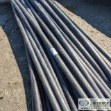 1 ASSORTMENT. HDPE PIPE, 2IN, VARIOUS LENGTHS, MOSTLY 40FT, APPROX 29 PIECES