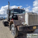 SEMI TRACTOR, 1969 VOLVO WHITE AUTOCAR, CUMMINS NTC 300 DIESEL, MANUAL TRANSMISSION, DAY CAB. UNKNOW