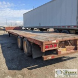 SEMI TRAILER, 1998 FRUEHAUF STEP DECK, 37FT LOWER DECK, 11FT UPPER DECK, TANDEM AXLE