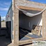 CREW FACILITY HALLWAY UNIT, ATCO TYPE, APPROX 41FT X 10 X 12FT HIGH. BUYER MUST LOAD