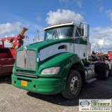 SEMI TRACTOR, 2013 KENWORTH 440, CUMMINS 2010 380 ENGINE, EATON FULLER TRANSMISSION