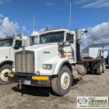 SEMI TRACTOR, 1996 KENWORTH T800, CAT 3406E ENGINE, EATON FULLER TRANSMISSION, DAY CAB, WET KIT