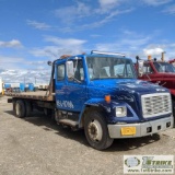 ROLLBACK, 1999 FREIGHTLINER, CUMMINS DIESEL ENGINE, MANUAL TRANSMISSION, CENTRY BED, WARN WINCH