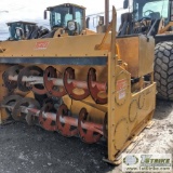 LOADER ATTACHMENT, SNOW BLOWER, TENCO, CUMMINS DIESEL ENGINE, FITS VOLVO