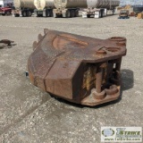 EXCAVATOR BUCKET, 1 1/2YD