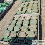 2 PALLETS. 72EA ESCO COMPONENTS, WC275 SV2 WEAR CAPS. ITEMS APPEAR UNUSED