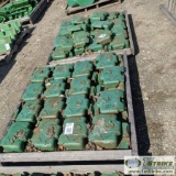 2 PALLETS. 72EA ESCO COMPONENTS, WC275 SV2 WEAR CAPS. ITEMS APPEAR UNUSED