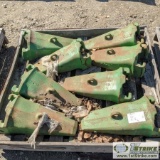 1 PALLET. ESCO COMPONENTS, 11 EA 75SV2SD BUCKET TEETH. ITEMS APPEAR UNUSED