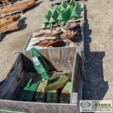 3 PALLETS. ESCO COMPONENTS, 4 EA  ECC-BASE-2B, 7 EA PDE44923. ITEMS APPEAR UNUSED