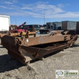DOZER BLADE, WITH ARMS