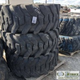 3 EACH. EQUIPMENT TIRES, 20.5-25