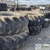 5 EACH. EQUIPMENT TIRES, 20.5-25