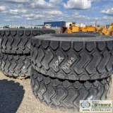 4 EACH. EQUIPMENT TIRES 23.5R25