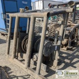 HEAVY HAUL TRUCK WINCH, BRADEN, WITH RACK