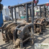 HEAVY HAUL TRUCK WINCH, BRADEN, WITH RACK