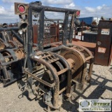 HEAVY HAUL TRUCK WINCH, BRADEN, WITH RACK