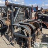 HEAVY HAUL TRUCK WINCH, BRADEN, WITH RACK