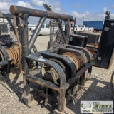 HEAVY HAUL TRUCK WINCH, BRADEN, WITH RACK