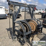 HEAVY HAUL TRUCK WINCH, BRADEN, WITH RACK