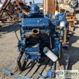 ENGINE, DETROIT DIESEL 6 CYLINDER, ON STAND