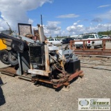 LOG PEELING SYSTEM, GM DIESEL, TWIN DISC, WITH TROLLEYS