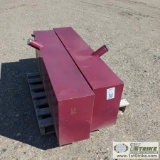 2 EACH. FUEL STORAGE TANKS, STEEL
