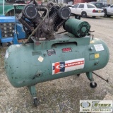 AIR COMPRESSOR, CHAMPION 2CYL HEAD, 3-PHASE ELECTRIC MOTOR
