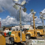 LIGHT PLANT, 2008 ALLMAND NITE-LITE PRO, 6KW CAT DIESEL, ARCTIC SPECIAL