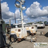 LIGHT PLANT, ALLMAND NIGHT-LITE PRO, 3CYL KUBOTA DIESEL ENGINE, TRAILER MOUNTED