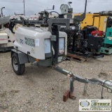 LIGHT PLANT, 2009 WACKER NEUSON LTN6, LOMBARDINI DIESEL, TRAILER MOUNTED