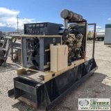GENERATOR, KOHLER MODEL 80RE0ZJ. 85KW 106KVA. 6CYL JOHN DEERE DIESEL. SKID MOUNTED