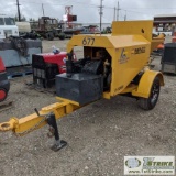 GROUT PUMP, MULTIQUIP MAYCO C-30 HD, 4CYL WISCONSIN GAS ENGINE, TRAILER MOUNTED
