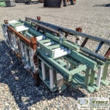 CHOP SAW FEED TABLES, ROLLER ASSEMBLIES