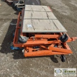 1 PALLET. SCAFFOLDING COMPONENTS, SONNY SCAFFOLDS WITH CASTERS