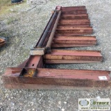VERTICAL METAL RACK. STEEL