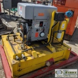 MOBILE HYDRAULIC PUMP UNIT. 2500 PSI. HATZ DIESEL ENGINE, TYPE 2L31C, MOTOR 681389002893