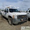 2011 CHEVROLET SILVERADO 2500HD LS, 6.6L DURAMAX DIESEL, 4X4, CREW CAB, LONG BED. WEBASTO HEAT.